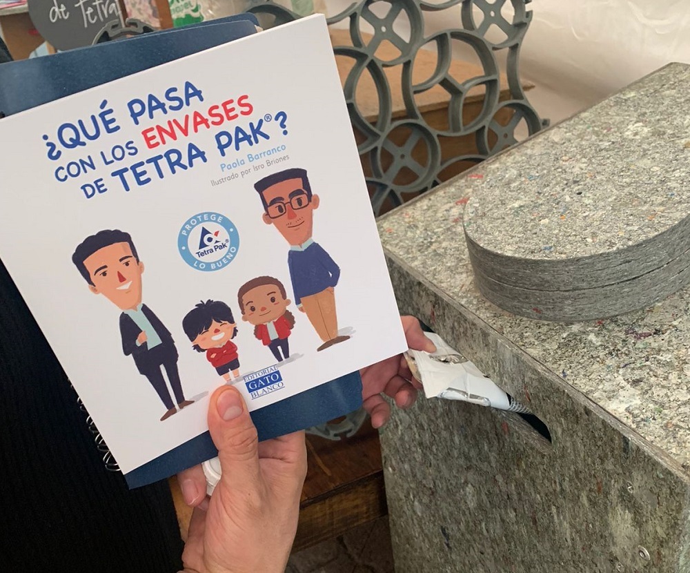 Presenta Zamá México libro infantil sobre el reciclaje de los envases de Tetra Pak