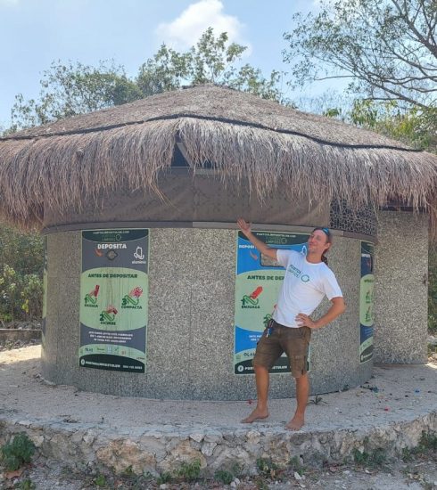 Puntos Limpios logran reciclar 80 toneladas de desechos, ahora van a las escuelas públicas de Tulum