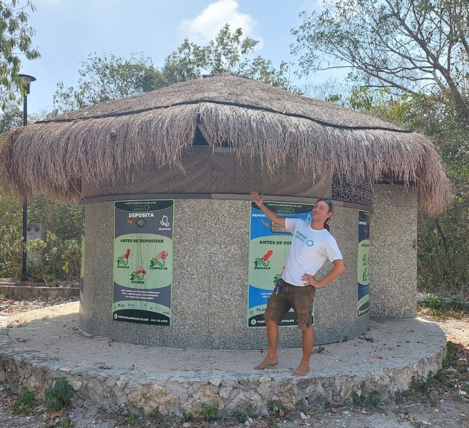 Puntos Limpios logran reciclar 80 toneladas de desechos, ahora van a las escuelas públicas de Tulum